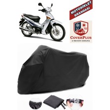 Honda Innova 125 Branda Siyah Motosiket Brandası Motor Örtüsü Çadır Su Geçirmez Motosiklet Kılıfı Motor Brandası,lastikli,taşıma Torbalı