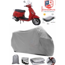Bumoto/jinling Monetti 150CC Branda Gri Motosiket Brandası Motor Örtüsü Çadır Su Geçirmez Motosiklet Kılıfı Motor Brandası,lastikli,taşıma Torbalı