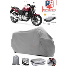 Honda Cbf 500 Branda Gri Motosiket Brandası Motor Örtüsü Çadır Su Geçirmez Motosiklet Kılıfı Motor Brandası,lastikli,taşıma Torbalı