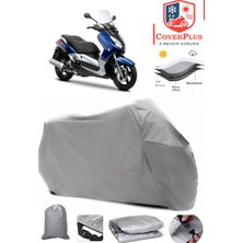 Yamaha  Yp 250 R x Max Branda Gri Motosiket Brandası Motor Örtüsü Çadır Su Geçirmez Motosiklet Kılıfı Motor Brandası,lastikli,taşıma Torbalı