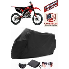Honda Cr 250 Branda Siyah Motosiket Brandası Motor Örtüsü Çadır Su Geçirmez Motosiklet Kılıfı Motor Brandası,lastikli,taşıma Torbalı
