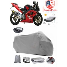 Honda Cbr 900 Rr Branda Gri Arka Çanta Uyumlu(Topcase) Motosiket Brandası Motor Örtüsü Çadır Su Geçirmez Motosiklet Kılıfı Motor Brandası,lastikli,taşıma Torbalı