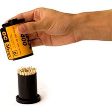 Dörtgen Fotoğraf Filmi Şeklinde Kürdanlık Kürdan Tutucu Kutu (3791)