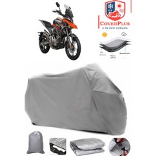 Zontes 310 T Branda Gri Motosiket Brandası Motor Örtüsü Çadır Su Geçirmez Motosiklet Kılıfı Motor Brandası,lastikli,taşıma Torbalı