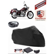 Salcano Sm 250-4 Branda Siyah Arka Çanta Uyumlu(Topcase) Motosiket Brandası Motor Örtüsü Çadır Su Geçirmez Motosiklet Kılıfı Motor Brandası,lastikli,taşıma Torbalı