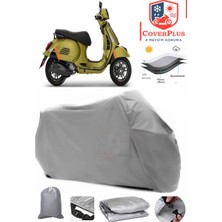 Vespa Gts 300 Branda Gri Motosiket Brandası Motor Örtüsü Çadır Su Geçirmez Motosiklet Kılıfı Motor Brandası,lastikli,taşıma Torbalı