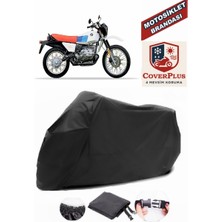 Bmw R 80 Gs Branda Siyah Motosiket Brandası Motor Örtüsü Çadır Su Geçirmez Motosiklet Kılıfı Motor Brandası,lastikli,taşıma Torbalı