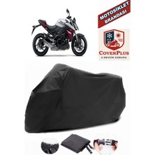 Suzuki Gsx-S 950 Branda Siyah Motosiket Brandası Motor Örtüsü Çadır Su Geçirmez Motosiklet Kılıfı Motor Brandası,lastikli,taşıma Torbalı