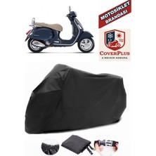 Vespa Gt 250 Branda Siyah Motosiket Brandası Motor Örtüsü Çadır Su Geçirmez Motosiklet Kılıfı Motor Brandası,lastikli,taşıma Torbalı
