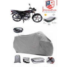 Arora Ar 50 Special Branda Gri Arka Çanta Uyumlu(Topcase) Motosiket Brandası Motor Örtüsü Çadır Su Geçirmez Motosiklet Kılıfı Motor Brandası,lastikli,taşıma Torbalı
