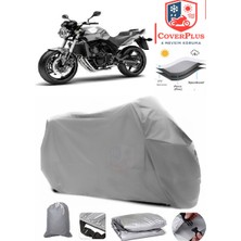 Honda Cbf 600 Branda Gri Motosiket Brandası Motor Örtüsü Çadır Su Geçirmez Motosiklet Kılıfı Motor Brandası,lastikli,taşıma Torbalı