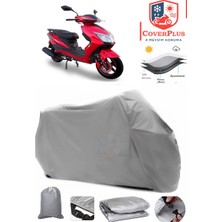 Motolux Nirvana Pro Branda Gri Motosiket Brandası Motor Örtüsü Çadır Su Geçirmez Motosiklet Kılıfı Motor Brandası,lastikli,taşıma Torbalı