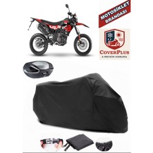 Aprilia Sx 125 Branda Siyah Arka Çanta Uyumlu(Topcase) Motosiket Brandası Motor Örtüsü Çadır Su Geçirmez Motosiklet Kılıfı Motor Brandası,lastikli,taşıma Torbalı