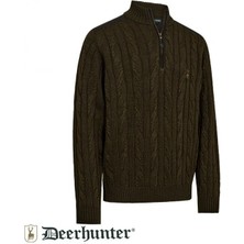 Deerhunter Randall Fermuarlı Yuvarlak Yaka Kazak