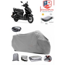 Yamaha Rayzr Branda Gri Arka Çanta Uyumlu(Topcase) Motosiket Brandası Motor Örtüsü Çadır Su Geçirmez Motosiklet Kılıfı Motor Brandası,lastikli,taşıma Torbalı