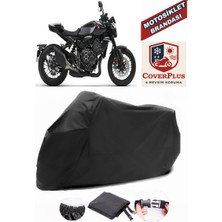Honda Cb 1000 R Branda Siyah Motosiket Brandası Motor Örtüsü Çadır Su Geçirmez Motosiklet Kılıfı Motor Brandası,lastikli,taşıma Torbalı