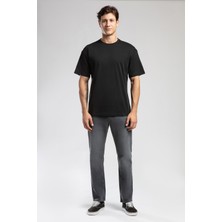 Meriso Erkek O Yaka T-Shirt Siyah