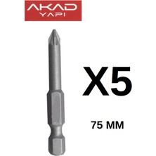 Bits Uç Yıldız Pz1*75 Mм 5 Adet