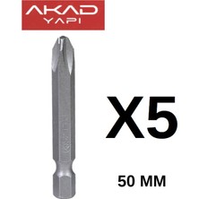 Bits Uç Yıldız Ph3*50 mm 5 Adet