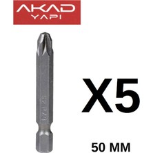 Bits Uç Yıldız Pz3*50 mm 5 Adet
