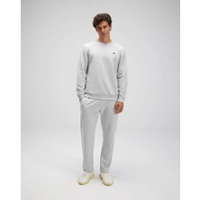 Ellesse EM579-GI Erkek Sıfır Yaka Gri Sweat