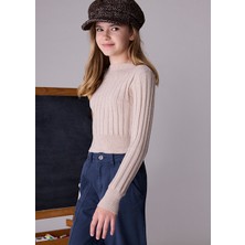 Mayoral Kız Çocuk Ribanalı Kazak 7313