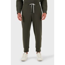 Emporio Armani Logolu Elastik Bel Bantlı Regular Fit Jogger Pantolon Erkek Pantolon 8N1P92 1jhsz U8120