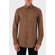 Boss Slim Fit Gömlek Yaka Uzun Kollu Gömlek Erkek Gömlek 50545428 217