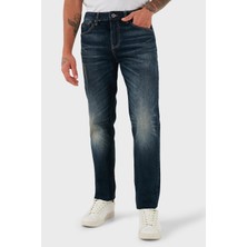 Armani Exchange Pamuklu Slim Fit Normal Bel Düz Paça Esnek Jeans Erkek Kot Pantolon XM000049 AF18810 MB001