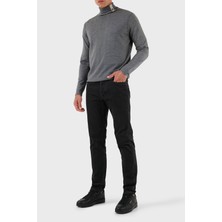Emporio Armani Pamuklu Slim Fit Normal Bel Düz Paça Kadife Pantolon Erkek Pantolon EM000668 AF19527 U8131