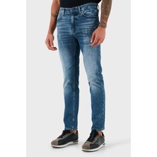 Boss Streç Pamuklu Slim Fit Normal Bel Daralan Paça Jeans Erkek Kot Pantolon 50544640 437