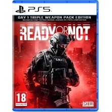 Ready Or Not - Day One Edition - PS5 Taktiksel Birinci Şahıs Nişancı Oyunu Yetişkinler İçin