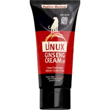 Linux Ginseng Cream 2 Adet Penisinizi Sertleştirmenize Uyarmanıza Enerjisini Yükseltmenize Yeni Destek 50 ml Krem