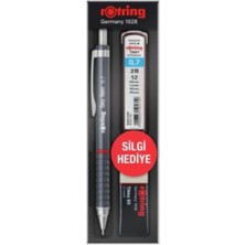 Rotring Okul Seti Versatil+Min Silgi Hediyeli Tikky Retro 0.7 Gri