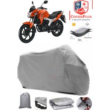 Lifan LF150T-9R Branda Gri Motosiket Brandası Motor Örtüsü Çadır Su Geçirmez Motosiklet Kılıfı Motor Brandası,lastikli,taşıma Torbalı