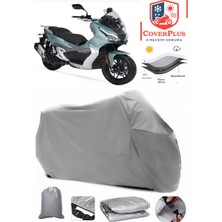 Rks Freccia 150 Branda Gri Motosiket Brandası Motor Örtüsü Çadır Su Geçirmez Motosiklet Kılıfı Motor Brandası,lastikli,taşıma Torbalı