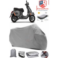 Vespa Gts 300 Supertech Branda Gri Motosiket Brandası Motor Örtüsü Çadır Su Geçirmez Motosiklet Kılıfı Motor Brandası,lastikli,taşıma Torbalı