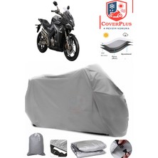 Zontes 310 x Branda Gri Motosiket Brandası Motor Örtüsü Çadır Su Geçirmez Motosiklet Kılıfı Motor Brandası,lastikli,taşıma Torbalı