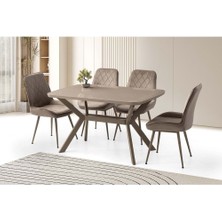 Yuvaset Home Mobilgen (Sadece Masa) Cappicino 130+30 Anka HG Açılabilir Masa