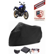 Yamaha  Xsr 700 Branda Siyah Motosiket Brandası Motor Örtüsü Çadır Su Geçirmez Motosiklet Kılıfı Motor Brandası,lastikli,taşıma Torbalı