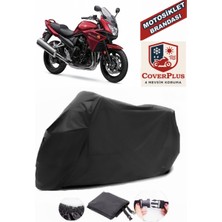 Suzuki Gsf 650 Bandit S Branda Siyah Motosiket Brandası Motor Örtüsü Çadır Su Geçirmez Motosiklet Kılıfı Motor Brandası,lastikli,taşıma Torbalı