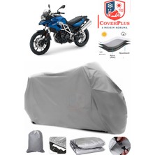 Bmw F 700 Gs Branda Gri Motosiket Brandası Motor Örtüsü Çadır Su Geçirmez Motosiklet Kılıfı Motor Brandası,lastikli,taşıma Torbalı
