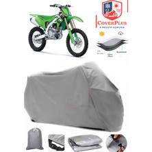Kawasaki Kx 250 Branda Gri Motosiket Brandası Motor Örtüsü Çadır Su Geçirmez Motosiklet Kılıfı Motor Brandası,lastikli,taşıma Torbalı