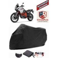Ktm 1090 Adventure Branda Siyah Motosiket Brandası Motor Örtüsü Çadır Su Geçirmez Motosiklet Kılıfı Motor Brandası,lastikli,taşıma Torbalı
