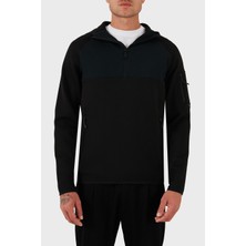 Boss Streç Pamuklu Regular Fit Kapüşonlu Sweat Erkek Sweat 50543921 001