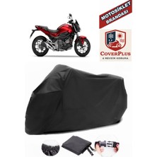 Honda Nc 750 S Dct Branda Siyah Motosiket Brandası Motor Örtüsü Çadır Su Geçirmez Motosiklet Kılıfı Motor Brandası,lastikli,taşıma Torbalı