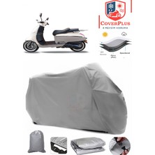 Kral Motor Rigil 125 Branda Gri Motosiket Brandası Motor Örtüsü Çadır Su Geçirmez Motosiklet Kılıfı Motor Brandası,lastikli,taşıma Torbalı