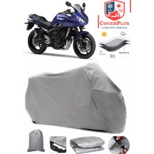 Yamaha  Fz6 Fazer Branda Gri Motosiket Brandası Motor Örtüsü Çadır Su Geçirmez Motosiklet Kılıfı Motor Brandası,lastikli,taşıma Torbalı
