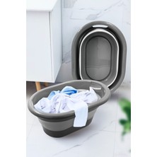 Kitchen Life 18 Litre Katlanır Çamaşır Sepeti Esnek Malzeme ile Rahat Taşınabilir Yapıda