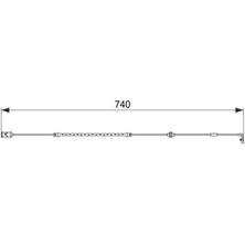 Fren Ikaz Sensörü Astra F 1.4-1.6-1.8 16V-ASTRA G 1.6-1.8-2.0 16V-ZAFIRA 1.6-1.8-2.0 16V Dpmah